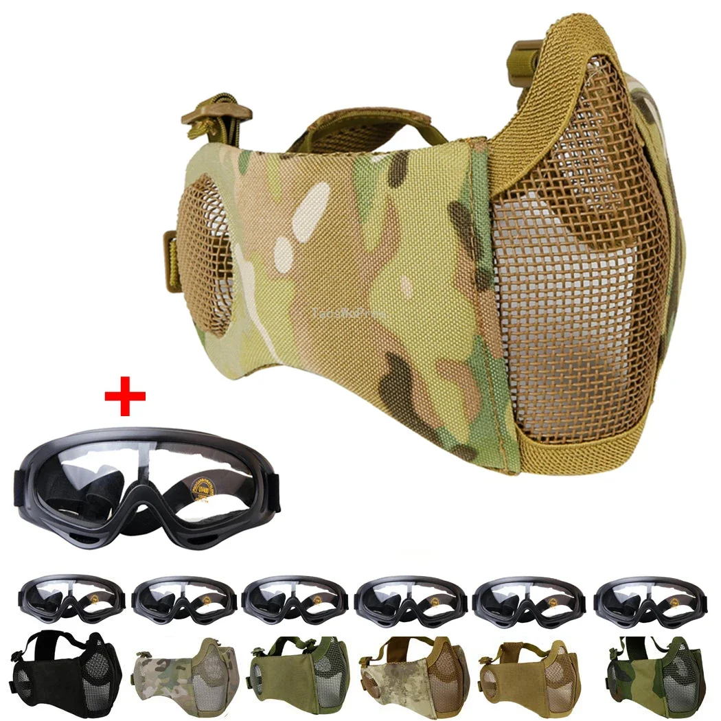Maska Airsoft na Pół Twarzy z  – Camo Face Paint recenzja i cena