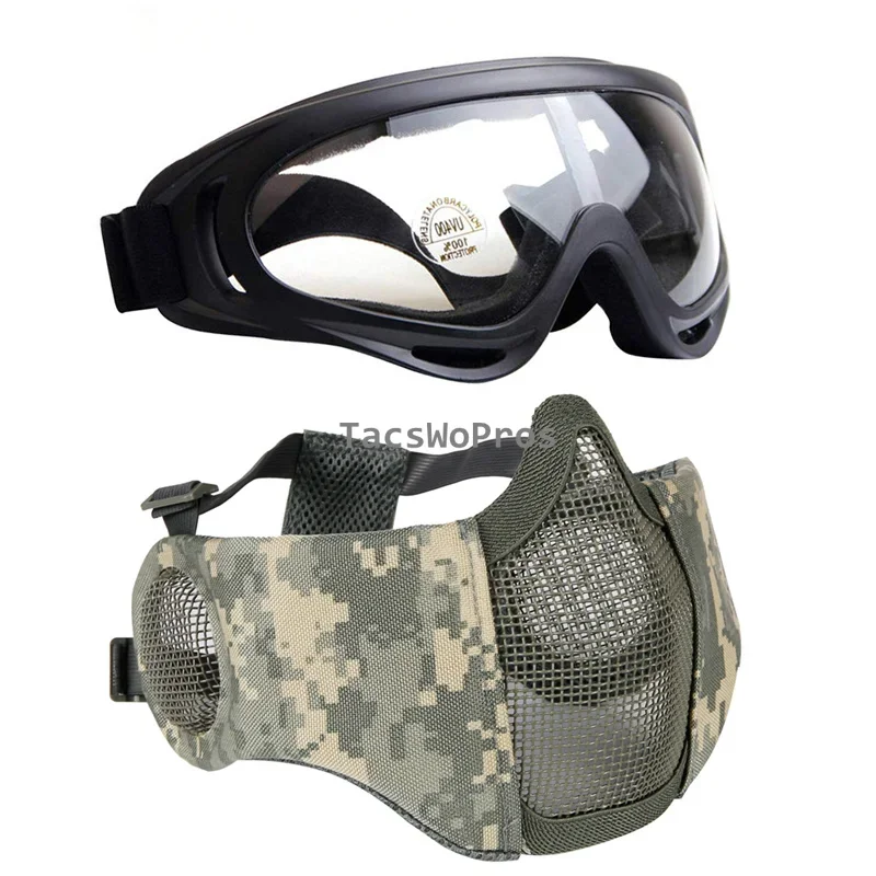 Maska Airsoft na Pół Twarzy z  – Camo Face Paint recenzja i cena
